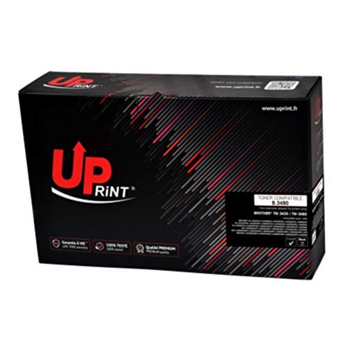 Uprint Cartouche de Toner Compatible avec Brother TN3430 TN3480 - 1 Noir