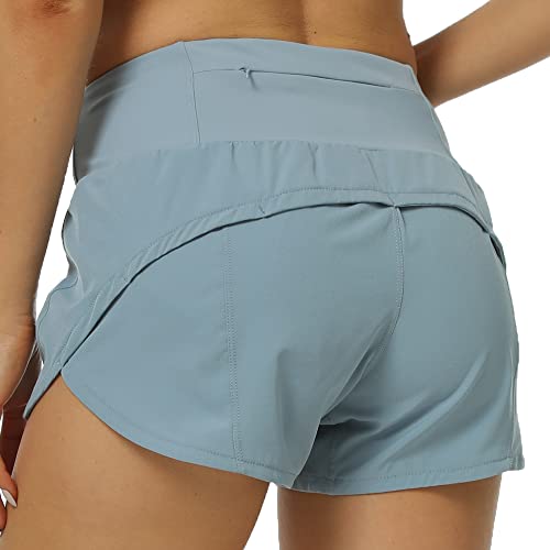 Image of Kcutteyg Running Shorts for Women with Pockets, Yoga Athletic Gym Sports Hiking Workout Shorts 2.5 inch 4 inch