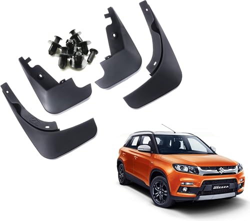 Image of WolkomHome Mud Flap Compatible with Vitara Brezza - Durable Splash Guards for Car Exterior Protection