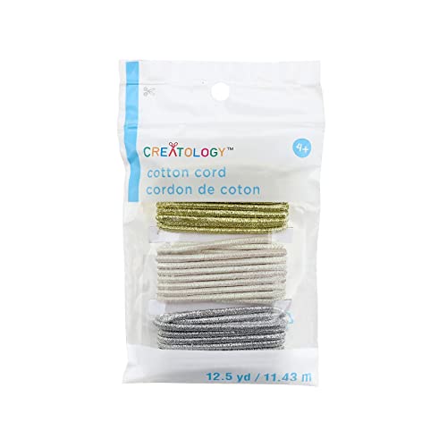 12 Pack: Metallic Thick Elastic Cord Pack by Creatology™