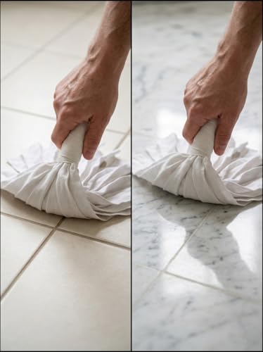 Image of Microfiber Cleaning Mop - Ultra Absorbent Floor Duster - Lint-Free & Scratch-Safe - Machine Washable - for Hardwood, Tile, and Marble
