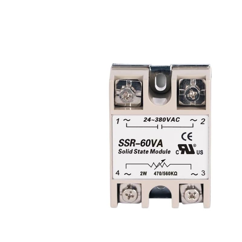 Solid State Voltage Regulator Relay SSVR SSR 60VA 80VA 100VA 60A 80A 100A 60 80 100 A Single Phase Resistance(SSR 60VA)
