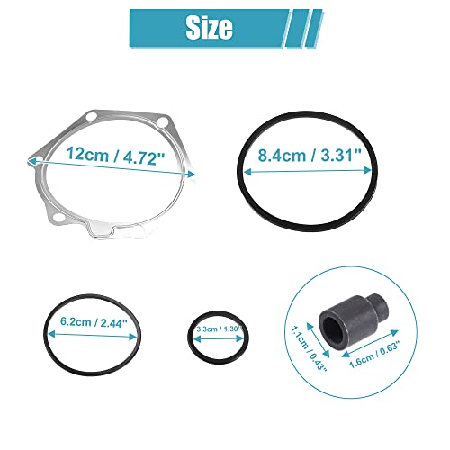 X Autohaux Transmission Reverse Band Servo Piston Apply Pin Extender Kit For Gm Th-400 4L80E With Cover Gasket And Seal Trans Reverse Servo Piston Apply Pin #TOP3