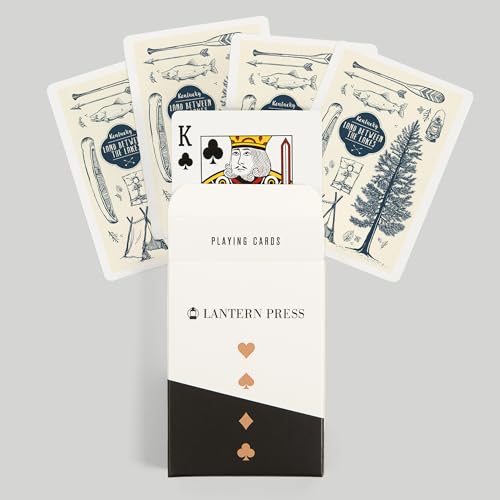 Lantern Press Land Between The Lakes, 52 Naipes Poker miniatura 6