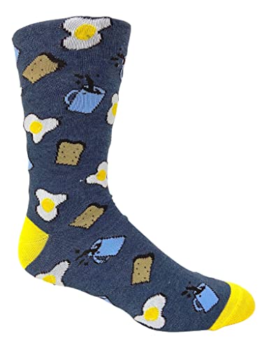 Enrico Milano Beer Fast Food Pizza Airplanes Space Men's Novelty Socks