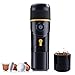 Voiture Cafetière Portable Machine à café électrique avec un bouton Opération cadeau parfait pour la maison, Plein air et Bureau