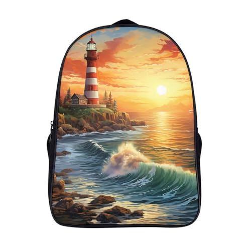 Sac à dos enfant école Lighthouse ergonomique et grand compartiment