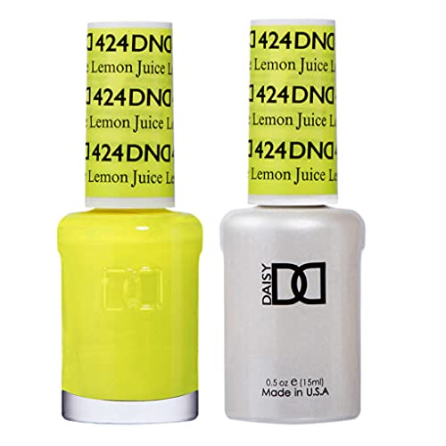 Daisy DND Gel DND DC 424 Lemon Juice Nail Lacquer & Gel Duo (Lemon Juice)