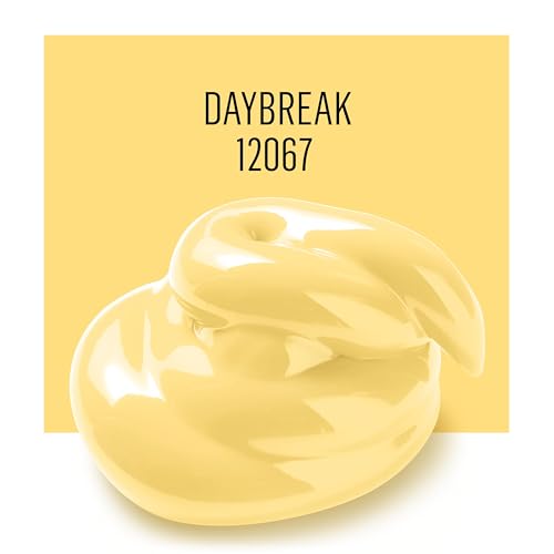 Image of FolkArt Acrylic Craft Paints, Daybreak 8 fl oz Premium Matte Finish Paint, Perfect For Easy To Apply DIY Arts And Crafts, 12067