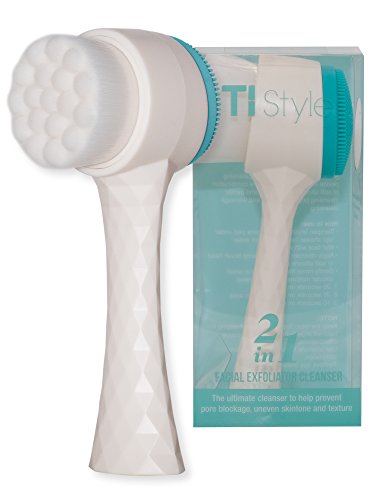 2 in 1 Face Brush for Cleansing and Exfoliating - Facial Cleaning Brush with Soft Bristles - Scrubber to Massage and Scrub Your Skin - Deep Pore Exfoliation, Wash Makeup, Massaging, Acne 2 in 1 Face Brush for Cleansing and Exfoliating - Facial Cleaning Brush with Soft Bristles - Scrubber to Massage and Scrub Your Skin - Deep Pore Exfoliation, Wash Makeup, Massaging, Acne