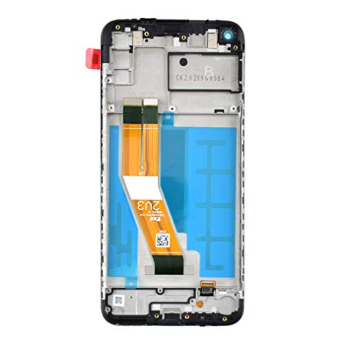 Image of SM-A115F LCD Screen Touch Digitizer Glass with Screen Frame Replacement for Samsung Galaxy A11 SM-A115M SM-A115U Black