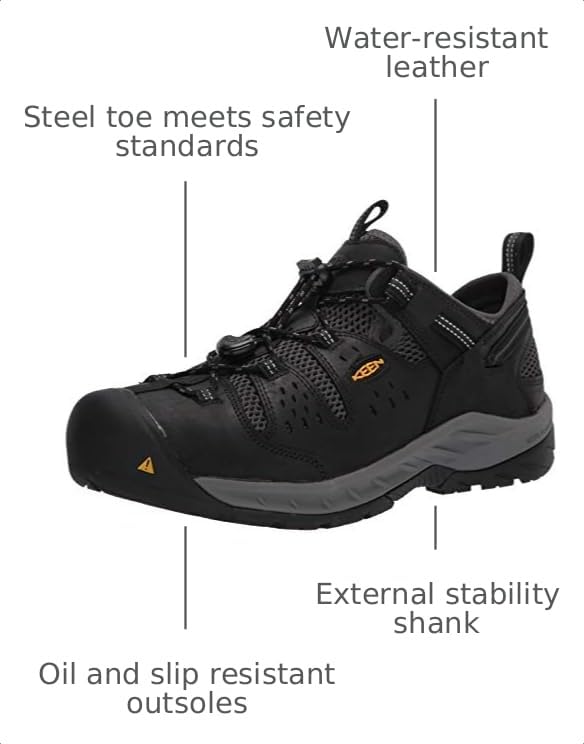 Image of KEEN Utility Women's Atlanta Cool 2 Steel Toe Breathable Shoes