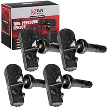 TPMS Sensor Tire Pressure Sensor Set of 4,Pre-Programmed 315MHz Compatible with Chevy Silverado GMC Sierra Cadillac Buick Pontiac Saturn Hummer Saab,Replace#13586335 13598771 13598772
