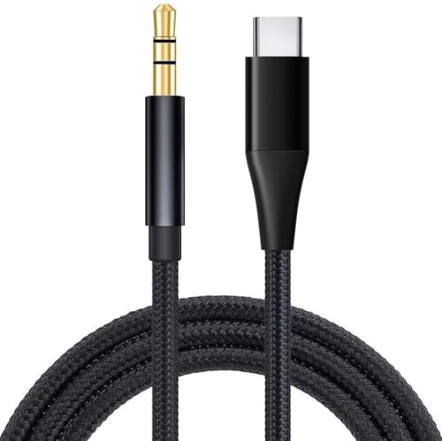 Cable Aux USB-C a Jack 3.5mm para Lenovo Tab y Autos