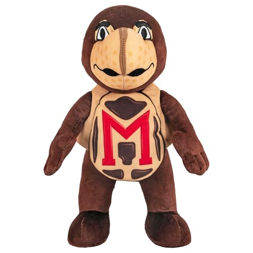 Bleacher Creatures Maryland Terrapins Testudo 10" Mascot Plush Figure - A Mascot for Play or Display