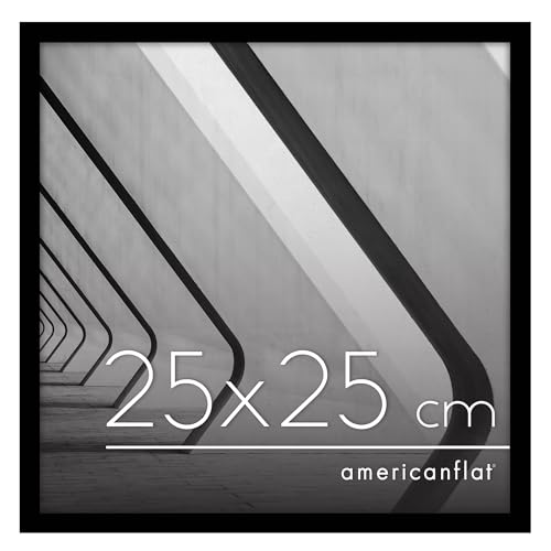 Americanflat Bilderrahmen 25x25 cm aus Kunststoff - Bilderrahmen...