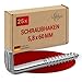 Produktbild LouMaxx Schraubhaken 5,8x60 mm - 25er Set Winkelschrauben - Regalhaken mit Traglast bis 50 kg - Hacken Schrauben verzinkt - Robuste Wandhaken Schrauben für Bilder, Regale & mehr