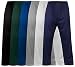 Andrew Scott Men's Pack of 6 Lightweight 100% Cotton Yoga Lounge & Sleep Pant (XL, 6 Pack-Black/Blue/Royal/White/Heather/Hunter)