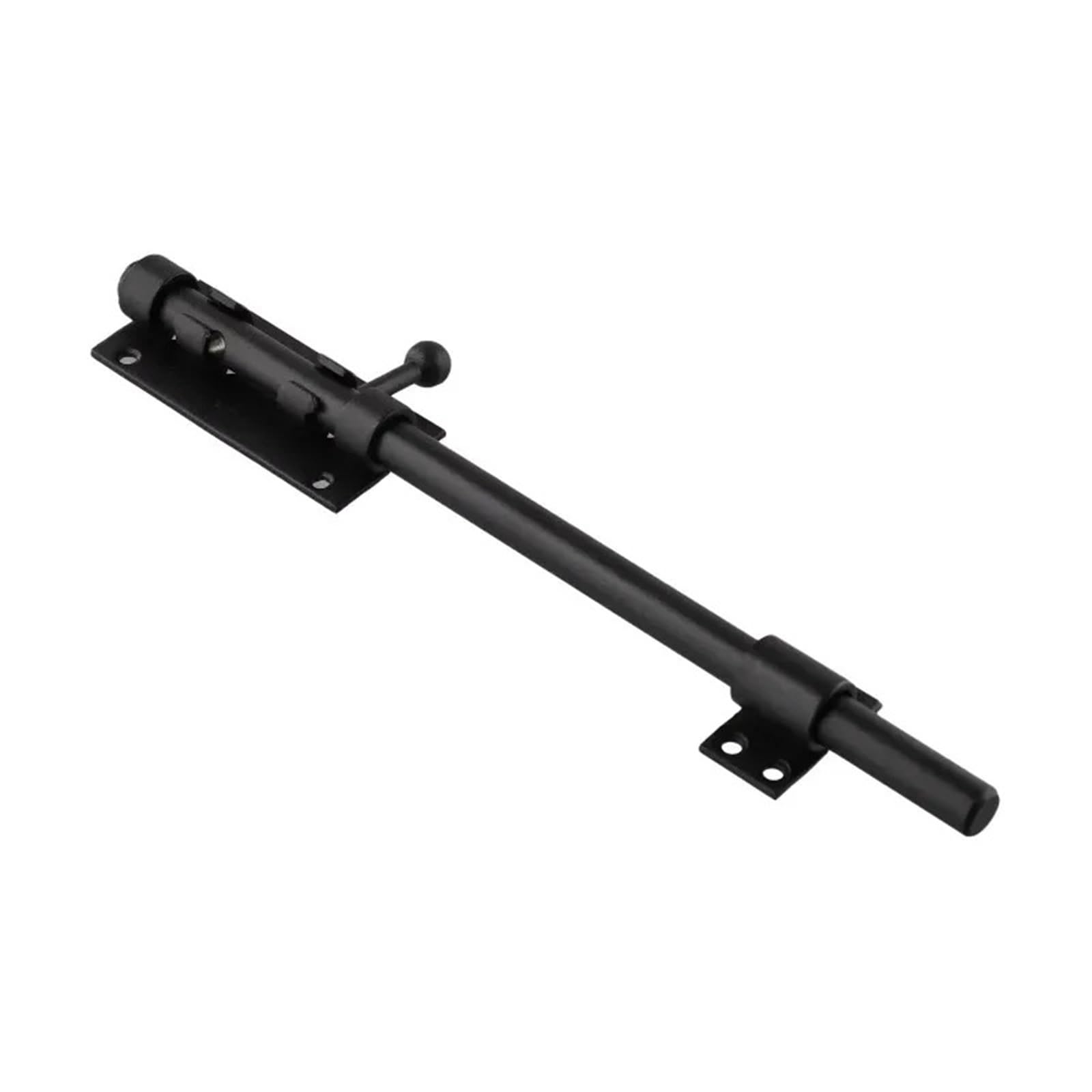 Pestillo De Seguridad Para Puerta Pestillo de perno for puerta y ventana, pestillo alta resistencia, hebilla cerradura deslizante, negro acero inoxidable 304, ferretería for el hogar(12in)