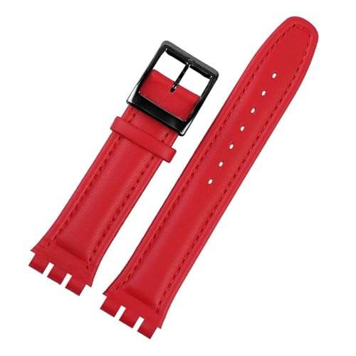 [������] �{�v�u���X���b�g Swatch YCS YAS YGS IRONY ���v���v�o���h 17mm 19mm ���X�g�X�g���b�v ���f�B�[�X �����Y �x���g �A�N�Z�T���[(Red black bucke,19mm)