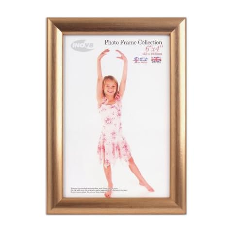 Inov8 Framing 6x4-inch Gold Photo Frame Cover
