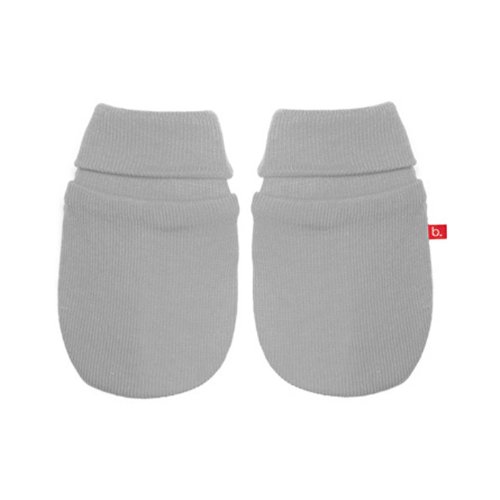 Baby Anti-Scratch Mittens - Grey, One Size
