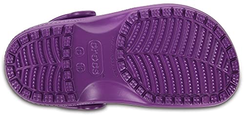 Image of Crocs Kids Unisex Ralen Fuschia Rubber Clogs and Mules