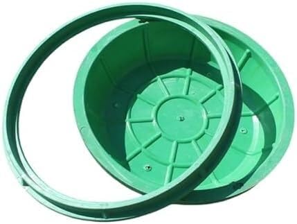 Couvercles de fosse septique verts amovibles pour remplacer les plaques de regard lourdes