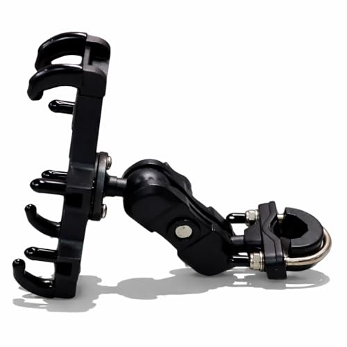 Image of Heavy Duty Bike Mobile Holder | 360 Rotation | Universal Phone Mount for Motorcycle & Scooter | Handlebar Mobile Stand