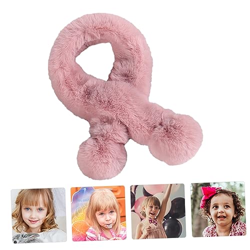 Scarf Solid Para Holiday Soft Girl Color Winter Boys Christmas Neck Accessory Scarves Thick Cashmere4