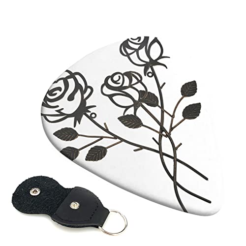 Metal Rose Lot de 6 médiators pour guitare acoustique, guitare électrique, basse, ukulélé – fins, moyens et épais. - Les Beatles, Paul McCartney, John Lennon, RIngo Starr, George Harrison Metal Rose Lot de 6 médiators pour guitare acoustique, guitare électrique, basse, ukulélé – fins, moyens et épais.