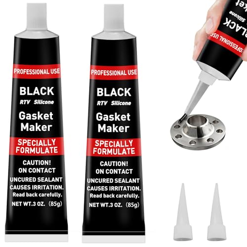 Joint silicone RTV noir 170g anti-chocs pour moteurs et transmissions