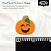 Global Sugar Art Halloween Spooky Pumpkins Edible Royal Icing Decorations 24 Count for Cakes, Cupcake Toppers, Cookies and Chocolates by Global Sugar Art