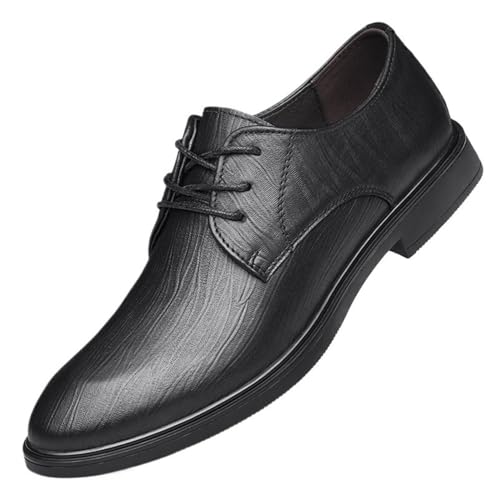 Leather Oxford Shoes for Men Comfortable Stylish Premium Design Lace Up Business Office Event Shoes