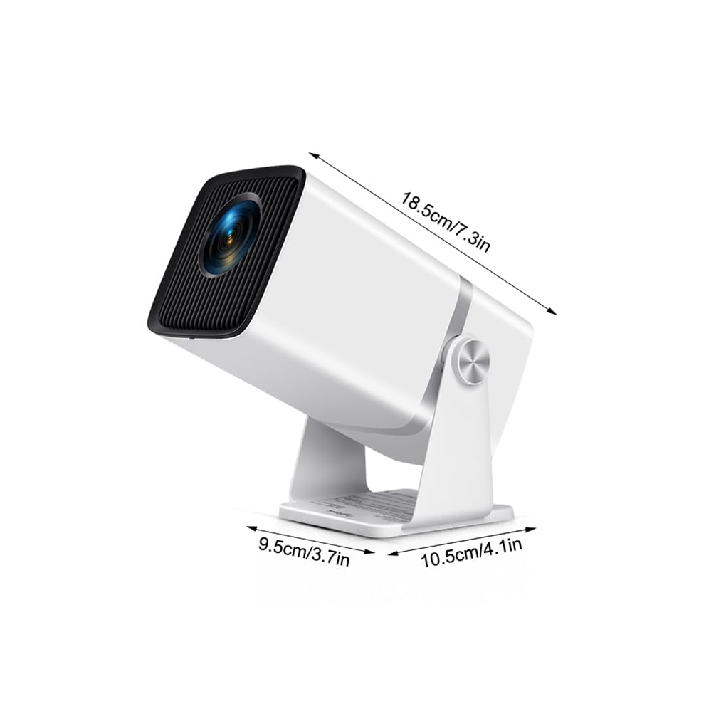 Projecteur de Diapositives Polyvalent pour Anciennes Diapositives. Facile à Utiliser et Durable. Projecteur Portable 4K Full HD. Système