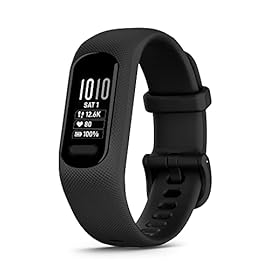 Garmin vívosmart® 5, Fitness Tracker, Long-Lasting Battery, Simple Design, Black Large
