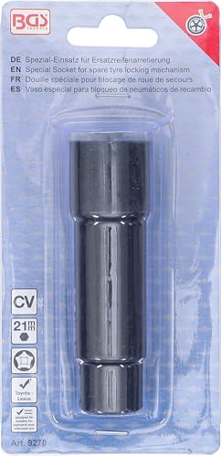 Douille blocage de roue de secours BGS 9270 solution écrou bloqué Toyota - 5