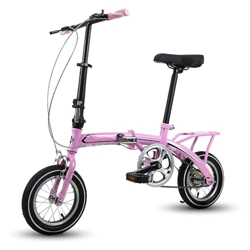 LINCYS - LINCYS Vélo Pliant de 12 Pouces, système de Pliage Rapide, Cadre léger, Une Seule Vitesse, Freins à Disque Doubles, adapté aux Personnes mesurant Entre 110 et 160 cm, pour Adultes et Jeunes.