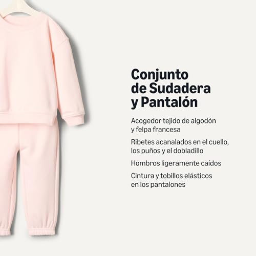 Sudadera de bebé cómoda y pantalón elástico que no aprieta la barriguita del pequeño 3