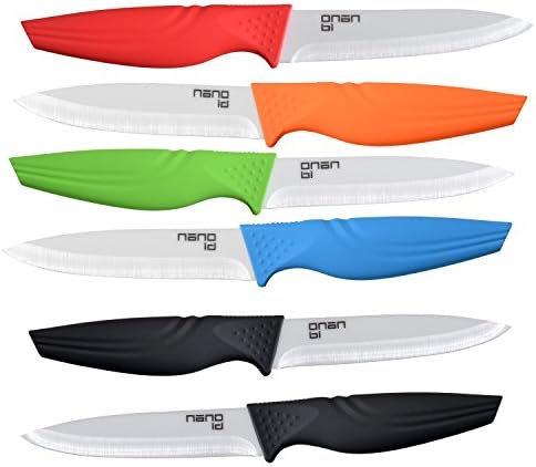Nano ID Ceramic Steak Knife Sharp Muti-color Ceramic Knife