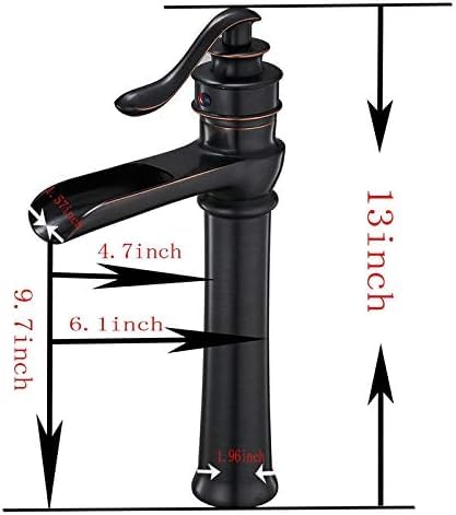 Wasserfall-Einhebelmischer Für Waschbecken, Waschtisch, Waschbecken, Badezimmer, Wasserhahn, Hohe Mischbatterie
