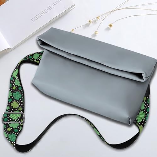 Image of Adjustable Purse Strap Replacement, Wide Shoulder Canvas Bag Strap, Crossbody Handbag Strap