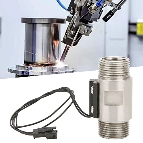 Sensor de flujo de agua para agua con encendido automatico e interruptor de acero inoxidable facil 5