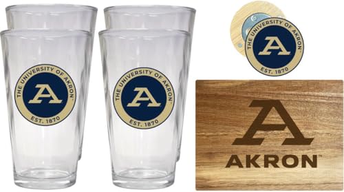 Pack de Cocina Akron Zips con 4 Vasos de 12 oz