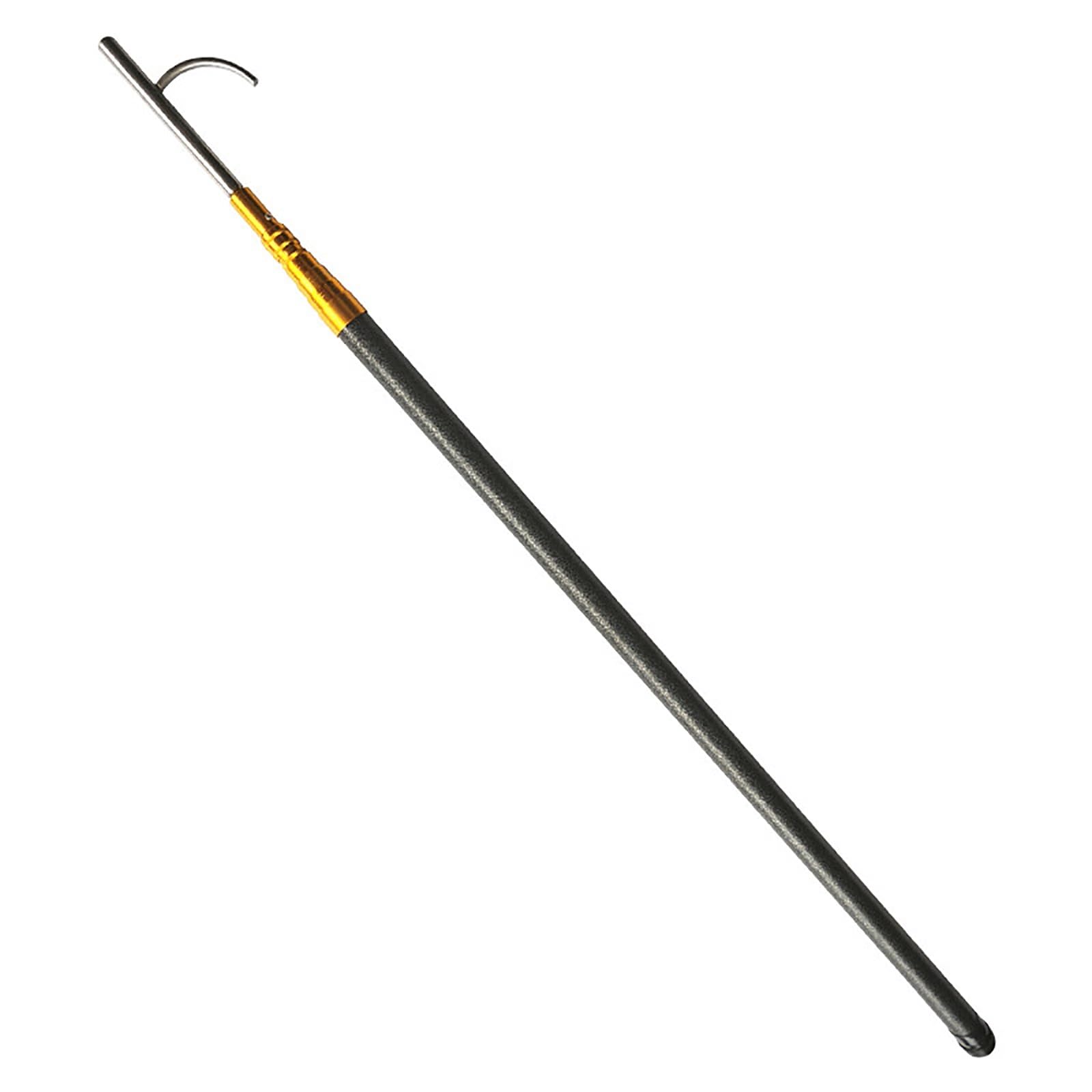 DJPHOFS Reinforced Carbon Fiber Telescoping Boat Hook, Adjustable Lightweight Docking Poles for Boats, Waterproof Retractable Marine Pole for Docking(12m/39.4ft/472.4in)