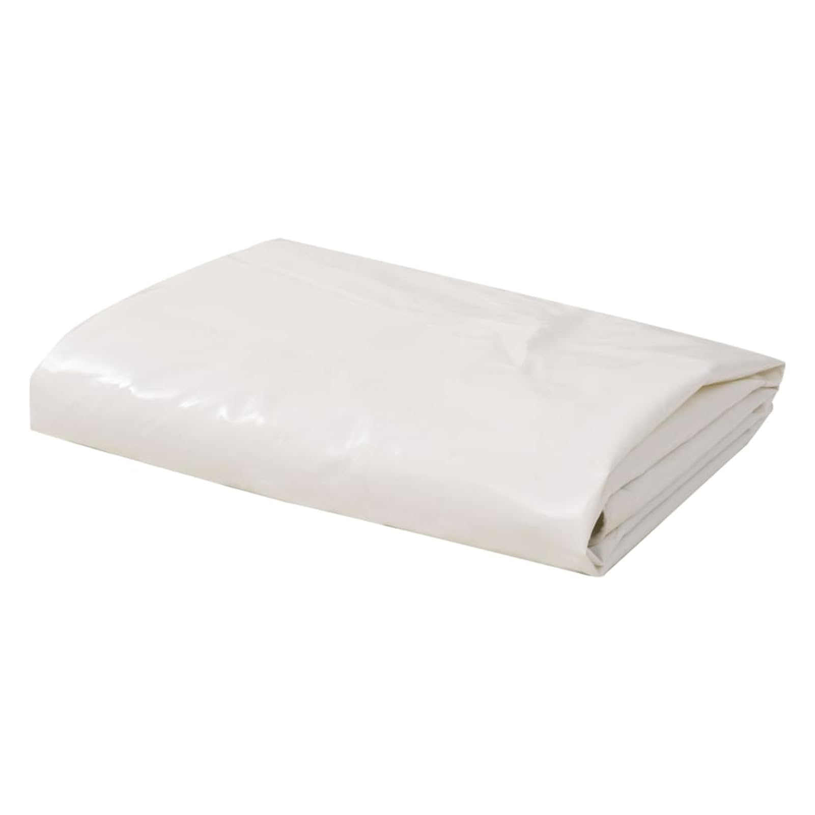 Homgoday Telone 650 g/m² 1.5 x 6 m Bianco, Telone Impermeabile per Esterno, Telone Campeggio Antipioggia,Teloni Tela con Rivestimento in PVC Telo con Occhielli per Lettino Pavimento Spiaggia