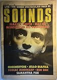 Sounds (U.K. rock-music tabloid newspaper), July 19, 1986 (Mark E. Smith—Has He Mortgaged His Principles?): Queen, Queensryche, Jello Biafra, Zodiac Mindwarp, Run DMC, Samantha Fox, Pogues, Boy George