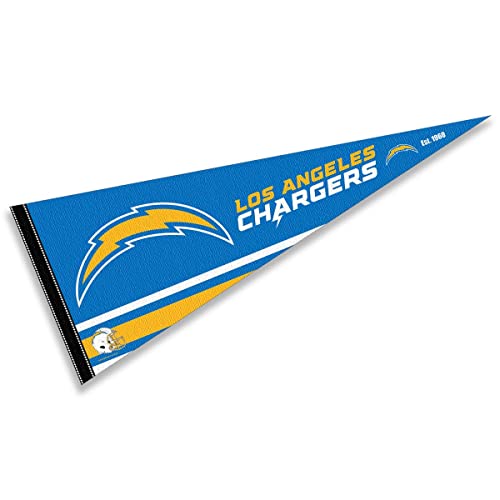 Fanion Los Angeles Chargers WinCraft en feutre souple aux couleurs officielles