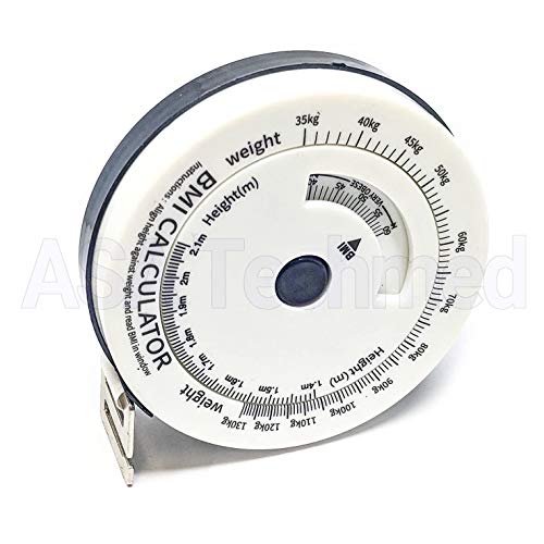 Cinta Métrica Retráctil ASA TECHMED 150 cm Negra miniatura 1