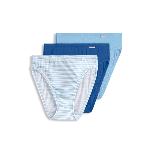 Image of Jockey Women's Underwear 100% Cotton Elance French Cut - 3 Pack